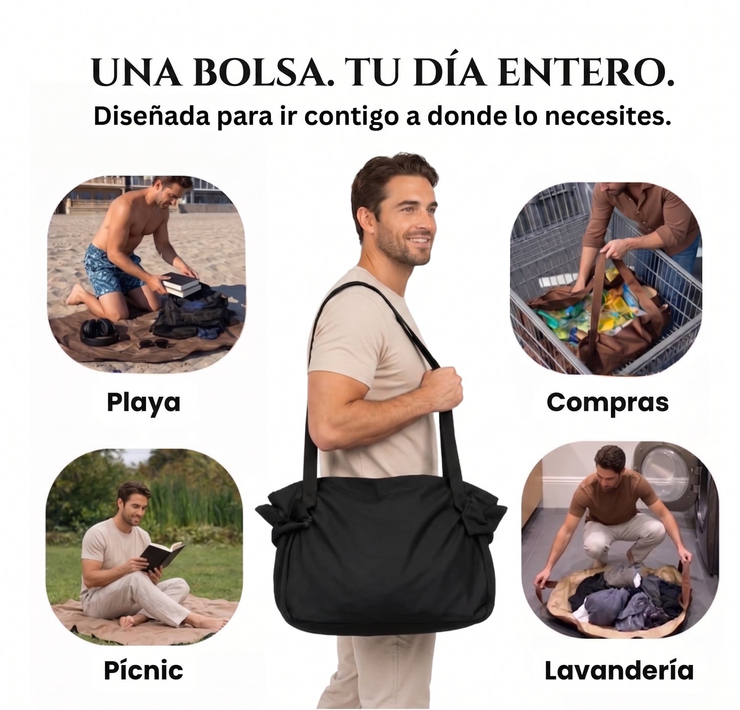 SMARTBAG menos tiempo guardando, más tiempo para ti