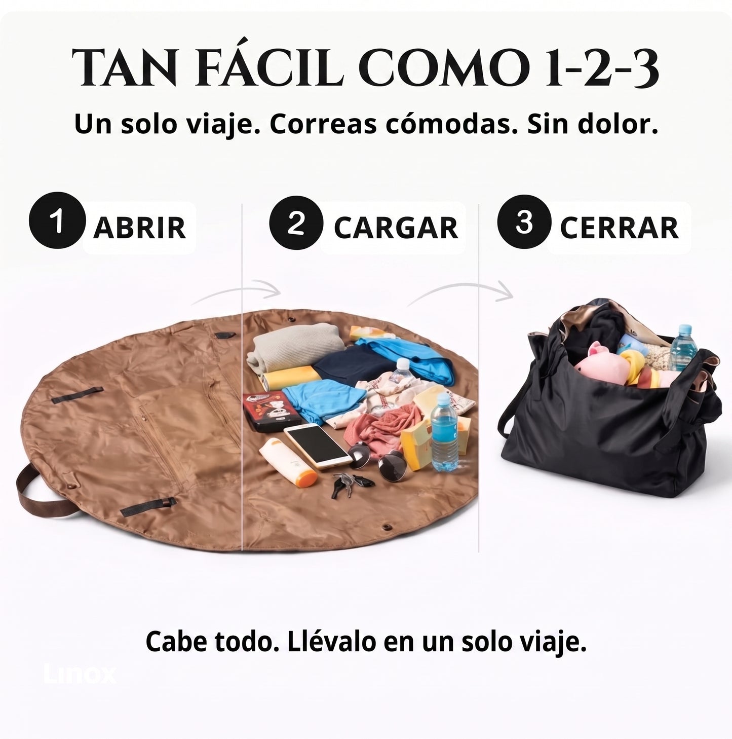 SMARTBAG menos tiempo guardando, más tiempo para ti